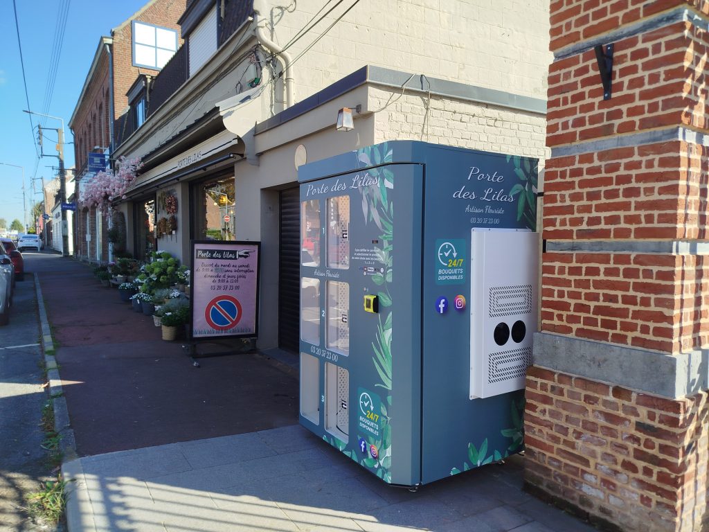 NORD : Livraison et Installation d’un Distributeur Automatique de Fleurs à Bondues