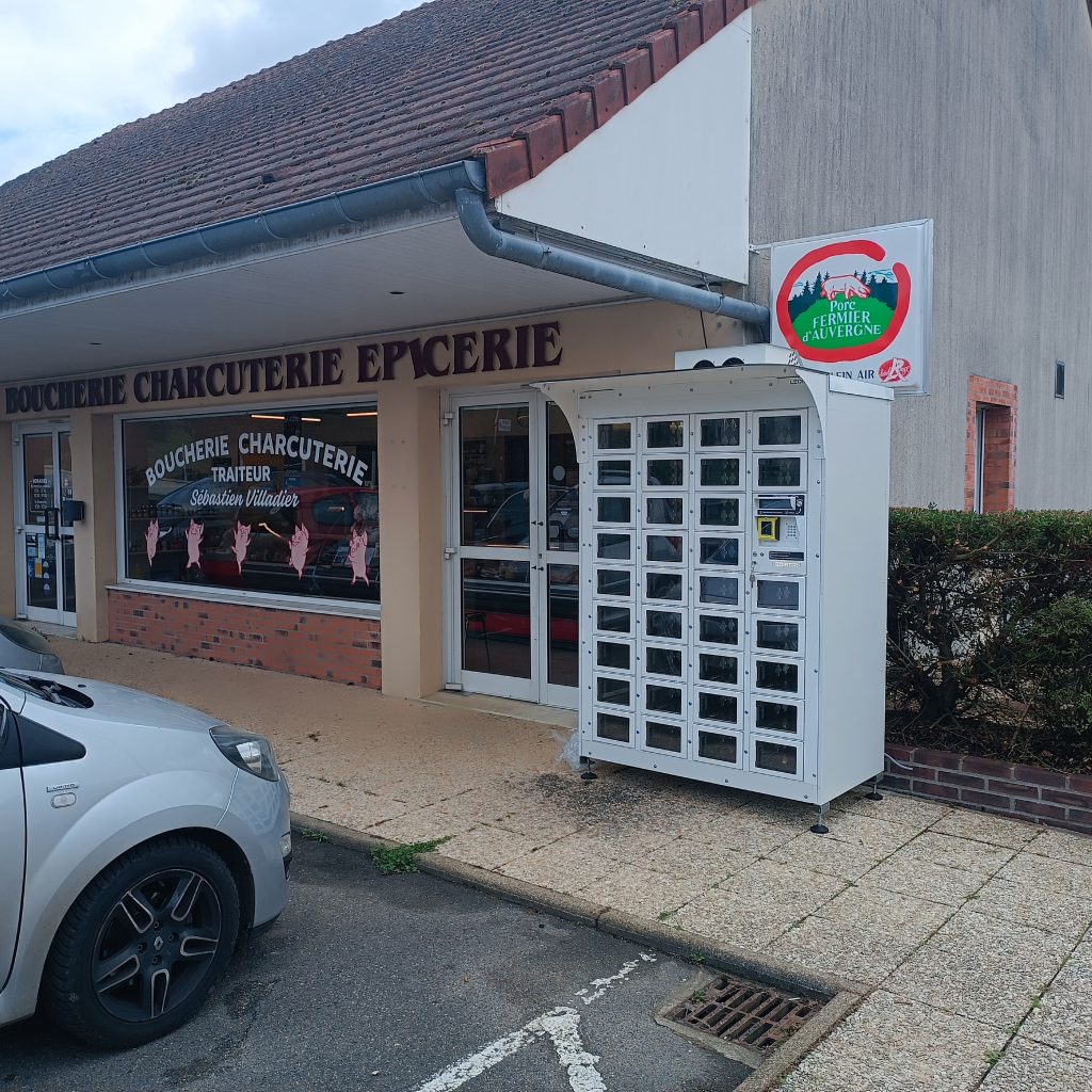 YONNE : Livraison et Installation d’un Distributeur Automatique à Casiers de Viande et Charcuterie à Gron