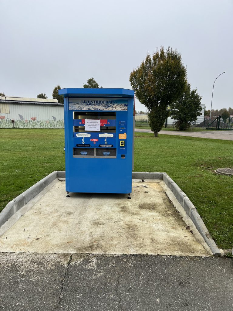 SEINE-MARITIME : Livraison et Installation d’un distributeur automatique de plats cuisinés à Yerville