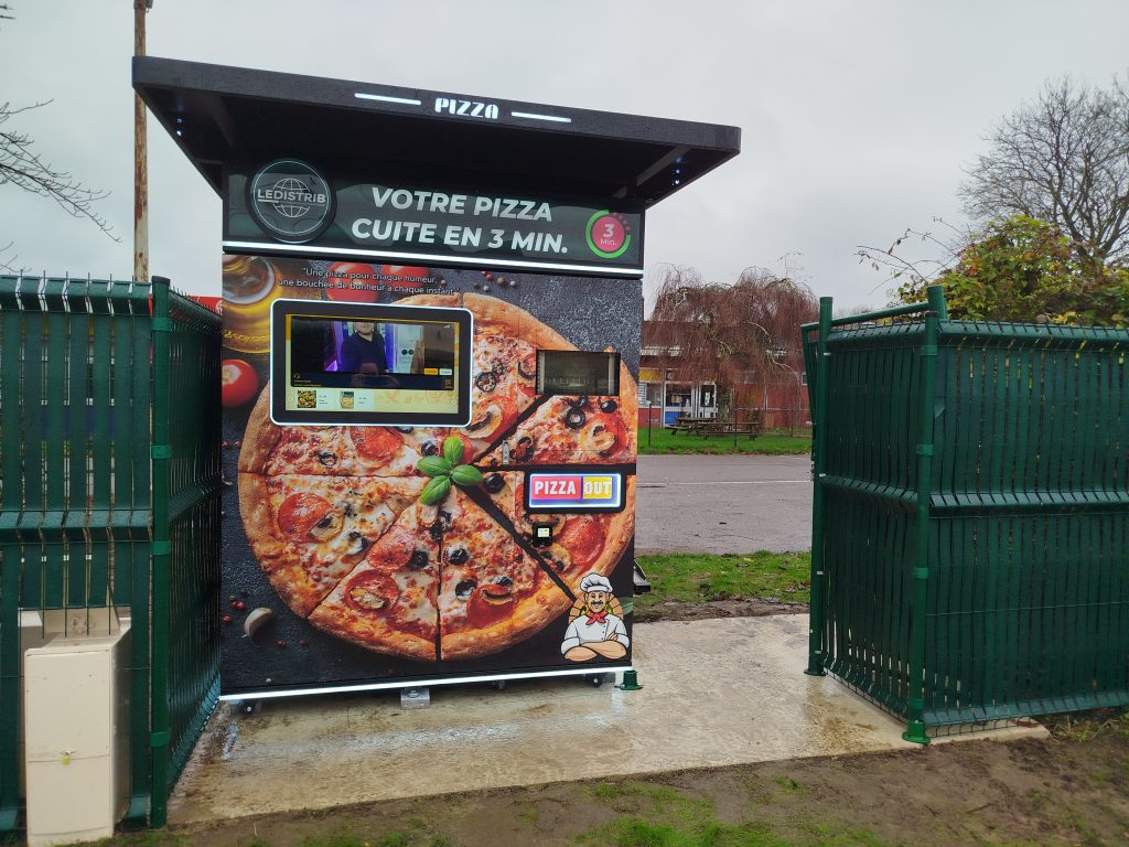 AISNE : Livraison et Installation d’un Distributeur automatique de Pizzas à Villers-Cotterets