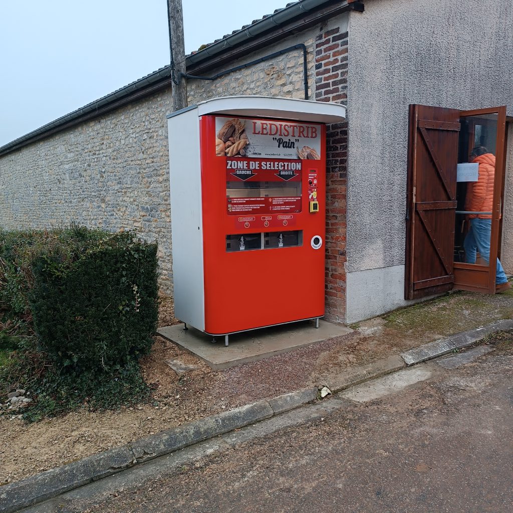 Livraison et Installation d’un Distributeur Automatique de Pain à Chesley dans L’Aube